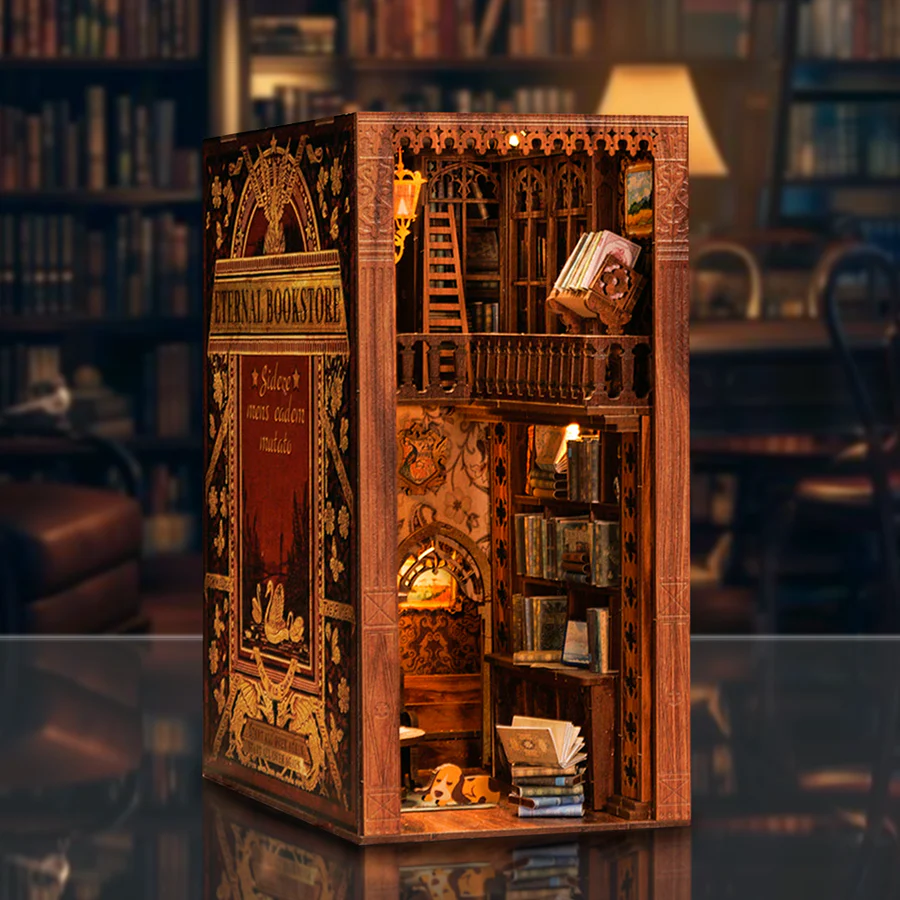Magische Miniaturwelten für dein Bücherregal